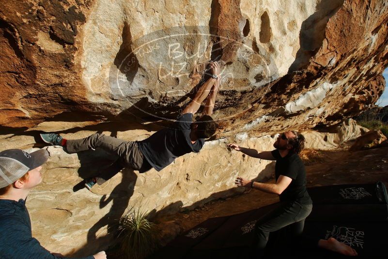 Bouldering in Hueco Tanks on 02/29/2020 with Blue Lizard Climbing and Yoga

Filename: SRM_20200229_1807590.jpg
Aperture: f/7.1
Shutter Speed: 1/400
Body: Canon EOS-1D Mark II
Lens: Canon EF 16-35mm f/2.8 L