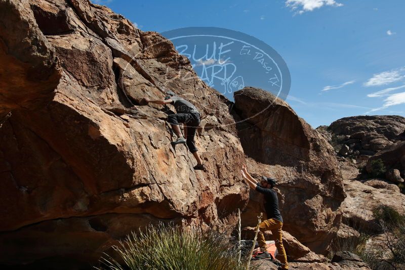 Bouldering in Hueco Tanks on 03/07/2020 with Blue Lizard Climbing and Yoga

Filename: SRM_20200307_1111310.jpg
Aperture: f/8.0
Shutter Speed: 1/640
Body: Canon EOS-1D Mark II
Lens: Canon EF 16-35mm f/2.8 L