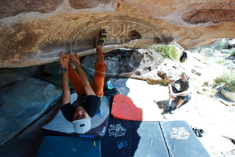 Bouldering in Hueco Tanks on 03/07/2020 with Blue Lizard Climbing and Yoga

Filename: SRM_20200307_1141450.jpg
Aperture: f/5.6
Shutter Speed: 1/320
Body: Canon EOS-1D Mark II
Lens: Canon EF 16-35mm f/2.8 L