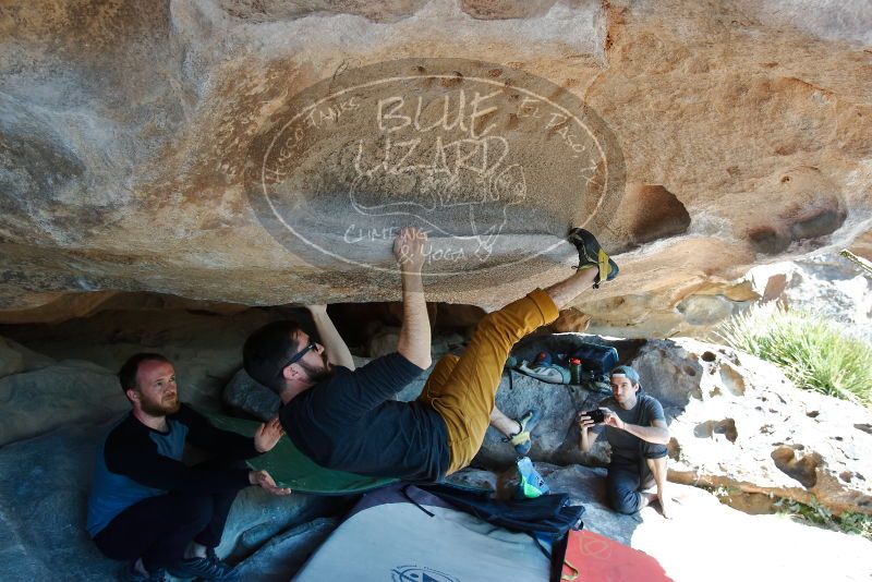 Bouldering in Hueco Tanks on 03/07/2020 with Blue Lizard Climbing and Yoga

Filename: SRM_20200307_1152520.jpg
Aperture: f/5.6
Shutter Speed: 1/200
Body: Canon EOS-1D Mark II
Lens: Canon EF 16-35mm f/2.8 L