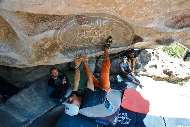 Bouldering in Hueco Tanks on 03/07/2020 with Blue Lizard Climbing and Yoga

Filename: SRM_20200307_1154480.jpg
Aperture: f/5.6
Shutter Speed: 1/200
Body: Canon EOS-1D Mark II
Lens: Canon EF 16-35mm f/2.8 L