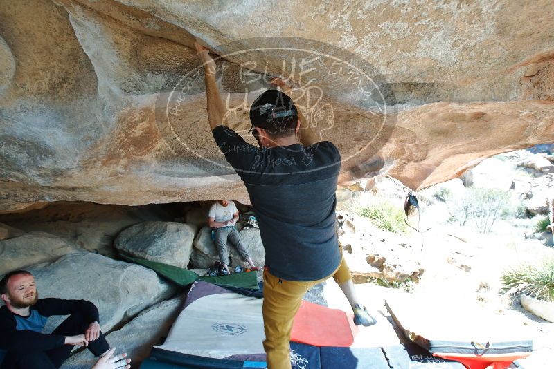 Bouldering in Hueco Tanks on 03/07/2020 with Blue Lizard Climbing and Yoga

Filename: SRM_20200307_1226260.jpg
Aperture: f/5.0
Shutter Speed: 1/250
Body: Canon EOS-1D Mark II
Lens: Canon EF 16-35mm f/2.8 L