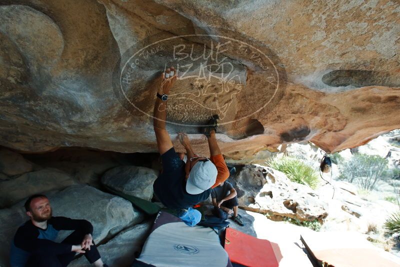 Bouldering in Hueco Tanks on 03/07/2020 with Blue Lizard Climbing and Yoga

Filename: SRM_20200307_1229210.jpg
Aperture: f/5.0
Shutter Speed: 1/640
Body: Canon EOS-1D Mark II
Lens: Canon EF 16-35mm f/2.8 L