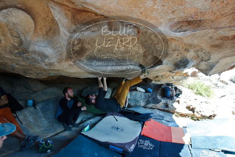 Bouldering in Hueco Tanks on 03/07/2020 with Blue Lizard Climbing and Yoga

Filename: SRM_20200307_1315110.jpg
Aperture: f/5.6
Shutter Speed: 1/320
Body: Canon EOS-1D Mark II
Lens: Canon EF 16-35mm f/2.8 L