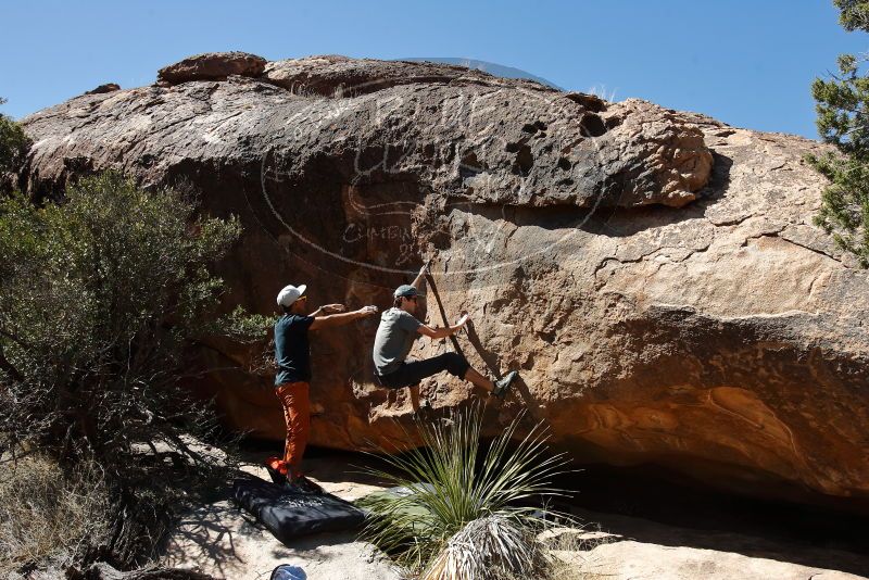 Bouldering in Hueco Tanks on 03/07/2020 with Blue Lizard Climbing and Yoga

Filename: SRM_20200307_1332530.jpg
Aperture: f/5.6
Shutter Speed: 1/640
Body: Canon EOS-1D Mark II
Lens: Canon EF 16-35mm f/2.8 L