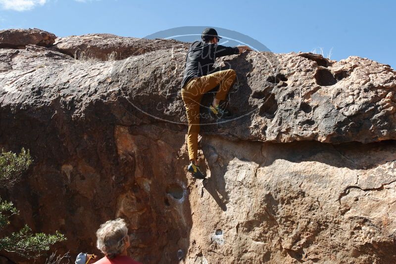 Bouldering in Hueco Tanks on 03/07/2020 with Blue Lizard Climbing and Yoga

Filename: SRM_20200307_1341550.jpg
Aperture: f/5.6
Shutter Speed: 1/500
Body: Canon EOS-1D Mark II
Lens: Canon EF 16-35mm f/2.8 L