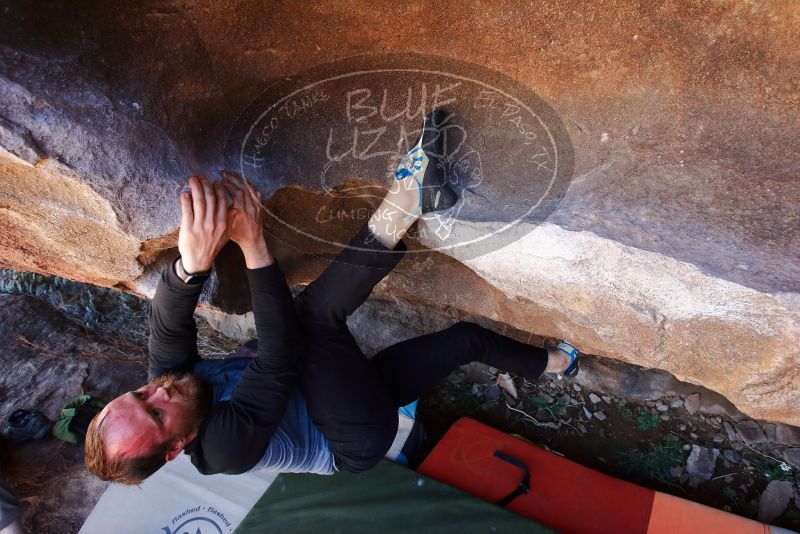 Bouldering in Hueco Tanks on 03/07/2020 with Blue Lizard Climbing and Yoga

Filename: SRM_20200307_1407070.jpg
Aperture: f/5.6
Shutter Speed: 1/200
Body: Canon EOS-1D Mark II
Lens: Canon EF 16-35mm f/2.8 L