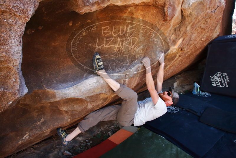 Bouldering in Hueco Tanks on 03/07/2020 with Blue Lizard Climbing and Yoga

Filename: SRM_20200307_1422220.jpg
Aperture: f/5.6
Shutter Speed: 1/400
Body: Canon EOS-1D Mark II
Lens: Canon EF 16-35mm f/2.8 L