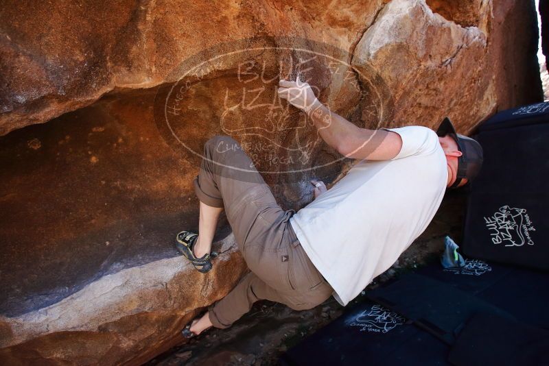 Bouldering in Hueco Tanks on 03/07/2020 with Blue Lizard Climbing and Yoga

Filename: SRM_20200307_1422290.jpg
Aperture: f/5.6
Shutter Speed: 1/500
Body: Canon EOS-1D Mark II
Lens: Canon EF 16-35mm f/2.8 L