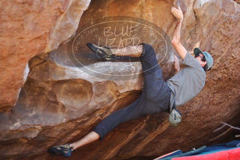 Bouldering in Hueco Tanks on 03/07/2020 with Blue Lizard Climbing and Yoga

Filename: SRM_20200307_1458180.jpg
Aperture: f/2.8
Shutter Speed: 1/640
Body: Canon EOS-1D Mark II
Lens: Canon EF 50mm f/1.8 II