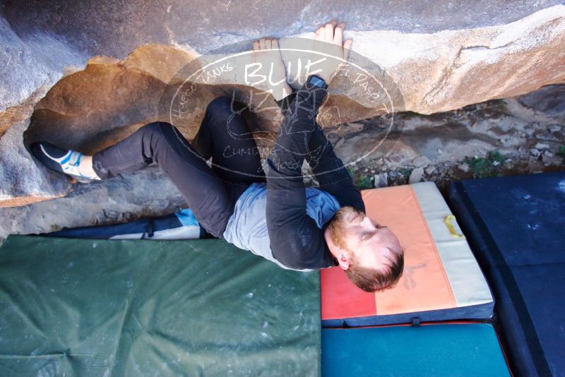 Bouldering in Hueco Tanks on 03/07/2020 with Blue Lizard Climbing and Yoga

Filename: SRM_20200307_1509130.jpg
Aperture: f/3.5
Shutter Speed: 1/250
Body: Canon EOS-1D Mark II
Lens: Canon EF 16-35mm f/2.8 L