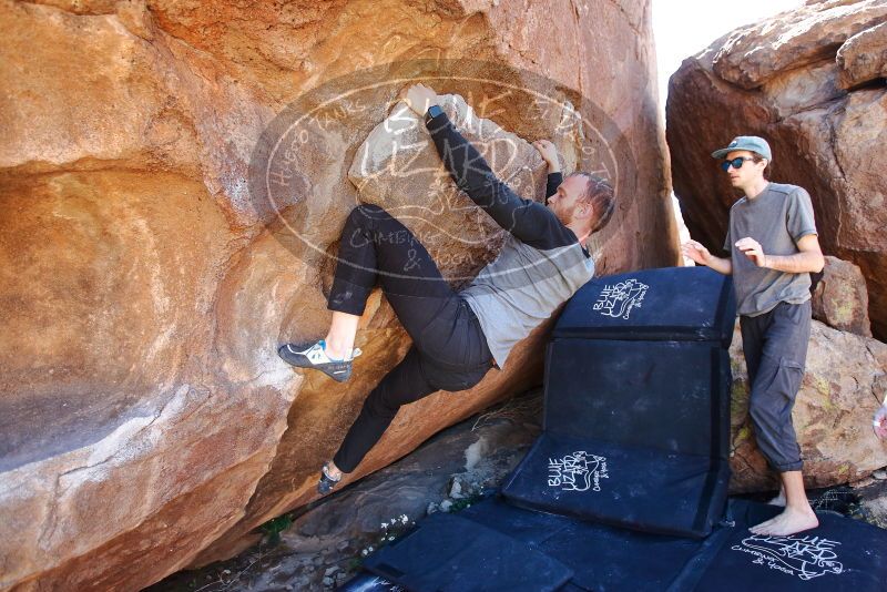 Bouldering in Hueco Tanks on 03/07/2020 with Blue Lizard Climbing and Yoga

Filename: SRM_20200307_1509590.jpg
Aperture: f/3.5
Shutter Speed: 1/500
Body: Canon EOS-1D Mark II
Lens: Canon EF 16-35mm f/2.8 L