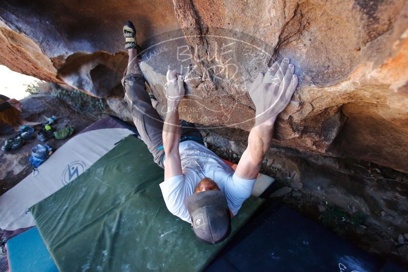 Bouldering in Hueco Tanks on 03/07/2020 with Blue Lizard Climbing and Yoga

Filename: SRM_20200307_1523041.jpg
Aperture: f/3.5
Shutter Speed: 1/640
Body: Canon EOS-1D Mark II
Lens: Canon EF 16-35mm f/2.8 L