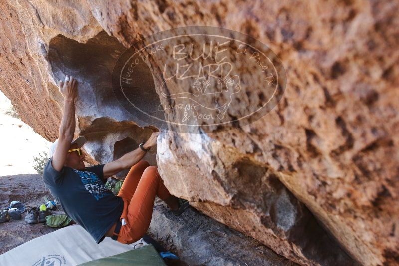 Bouldering in Hueco Tanks on 03/07/2020 with Blue Lizard Climbing and Yoga

Filename: SRM_20200307_1540040.jpg
Aperture: f/4.0
Shutter Speed: 1/500
Body: Canon EOS-1D Mark II
Lens: Canon EF 16-35mm f/2.8 L