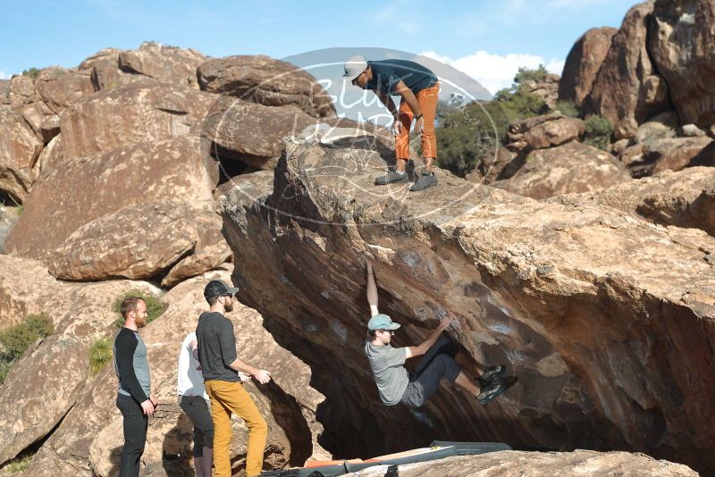 Bouldering in Hueco Tanks on 03/07/2020 with Blue Lizard Climbing and Yoga

Filename: SRM_20200307_1707410.jpg
Aperture: f/5.0
Shutter Speed: 1/250
Body: Canon EOS-1D Mark II
Lens: Canon EF 50mm f/1.8 II