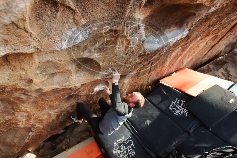 Bouldering in Hueco Tanks on 03/07/2020 with Blue Lizard Climbing and Yoga

Filename: SRM_20200307_1749470.jpg
Aperture: f/4.5
Shutter Speed: 1/320
Body: Canon EOS-1D Mark II
Lens: Canon EF 16-35mm f/2.8 L