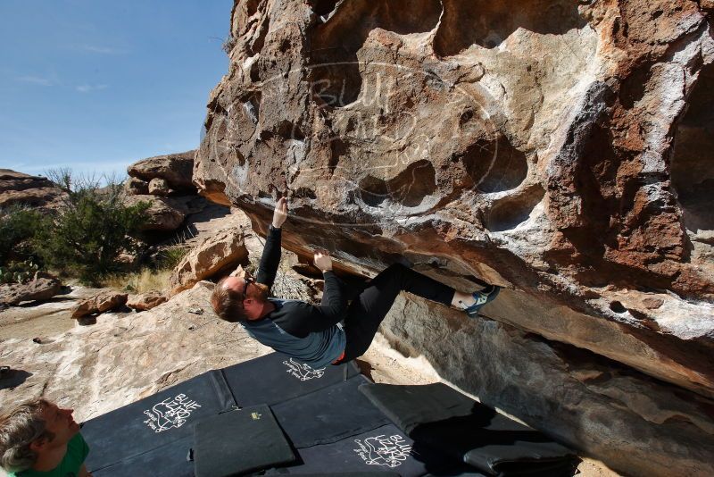 Bouldering in Hueco Tanks on 03/06/2020 with Blue Lizard Climbing and Yoga

Filename: SRM_20200306_1131590.jpg
Aperture: f/8.0
Shutter Speed: 1/250
Body: Canon EOS-1D Mark II
Lens: Canon EF 16-35mm f/2.8 L