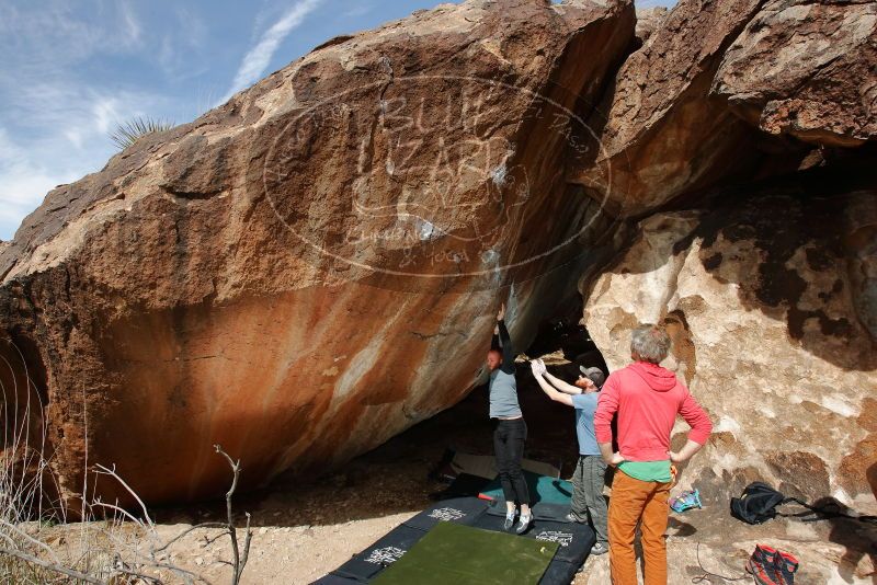 Bouldering in Hueco Tanks on 03/06/2020 with Blue Lizard Climbing and Yoga

Filename: SRM_20200306_1235200.jpg
Aperture: f/8.0
Shutter Speed: 1/250
Body: Canon EOS-1D Mark II
Lens: Canon EF 16-35mm f/2.8 L