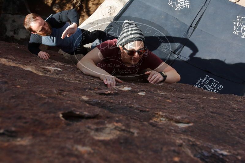 Bouldering in Hueco Tanks on 03/06/2020 with Blue Lizard Climbing and Yoga

Filename: SRM_20200306_1305490.jpg
Aperture: f/9.0
Shutter Speed: 1/320
Body: Canon EOS-1D Mark II
Lens: Canon EF 16-35mm f/2.8 L