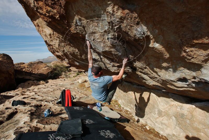 Bouldering in Hueco Tanks on 03/06/2020 with Blue Lizard Climbing and Yoga

Filename: SRM_20200306_1630391.jpg
Aperture: f/5.6
Shutter Speed: 1/800
Body: Canon EOS-1D Mark II
Lens: Canon EF 16-35mm f/2.8 L