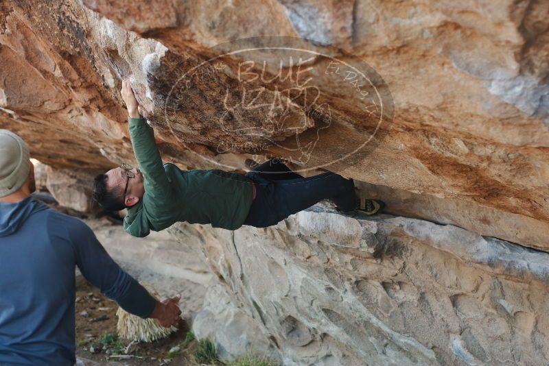 Bouldering in Hueco Tanks on 03/16/2020 with Blue Lizard Climbing and Yoga

Filename: SRM_20200316_0935490.jpg
Aperture: f/3.5
Shutter Speed: 1/320
Body: Canon EOS-1D Mark II
Lens: Canon EF 50mm f/1.8 II