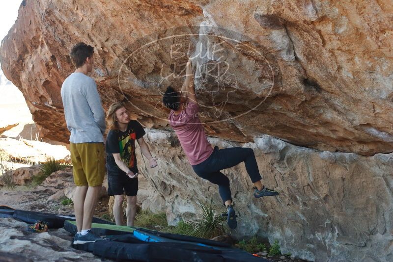 Bouldering in Hueco Tanks on 03/16/2020 with Blue Lizard Climbing and Yoga

Filename: SRM_20200316_1023040.jpg
Aperture: f/4.0
Shutter Speed: 1/500
Body: Canon EOS-1D Mark II
Lens: Canon EF 50mm f/1.8 II