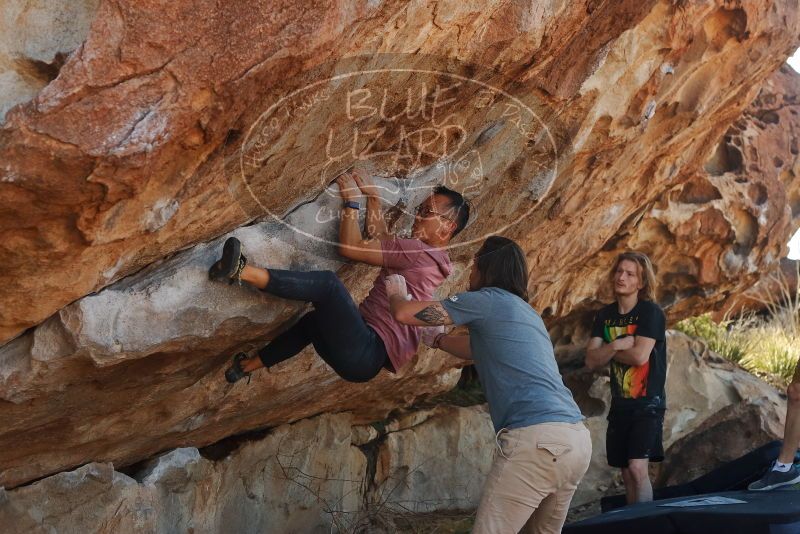 Bouldering in Hueco Tanks on 03/16/2020 with Blue Lizard Climbing and Yoga

Filename: SRM_20200316_1057580.jpg
Aperture: f/5.0
Shutter Speed: 1/500
Body: Canon EOS-1D Mark II
Lens: Canon EF 50mm f/1.8 II