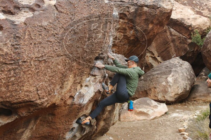 Bouldering in Hueco Tanks on 03/15/2020 with Blue Lizard Climbing and Yoga

Filename: SRM_20200315_0937000.jpg
Aperture: f/5.6
Shutter Speed: 1/250
Body: Canon EOS-1D Mark II
Lens: Canon EF 16-35mm f/2.8 L