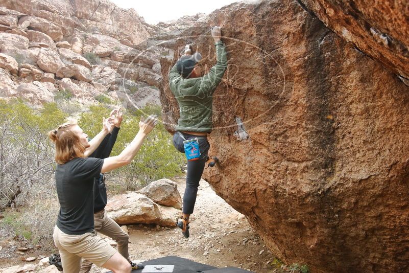 Bouldering in Hueco Tanks on 03/15/2020 with Blue Lizard Climbing and Yoga

Filename: SRM_20200315_1035190.jpg
Aperture: f/5.6
Shutter Speed: 1/250
Body: Canon EOS-1D Mark II
Lens: Canon EF 16-35mm f/2.8 L