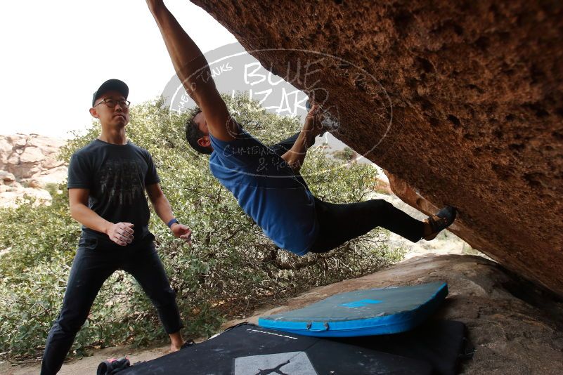 Bouldering in Hueco Tanks on 03/15/2020 with Blue Lizard Climbing and Yoga

Filename: SRM_20200315_1225411.jpg
Aperture: f/5.0
Shutter Speed: 1/320
Body: Canon EOS-1D Mark II
Lens: Canon EF 16-35mm f/2.8 L