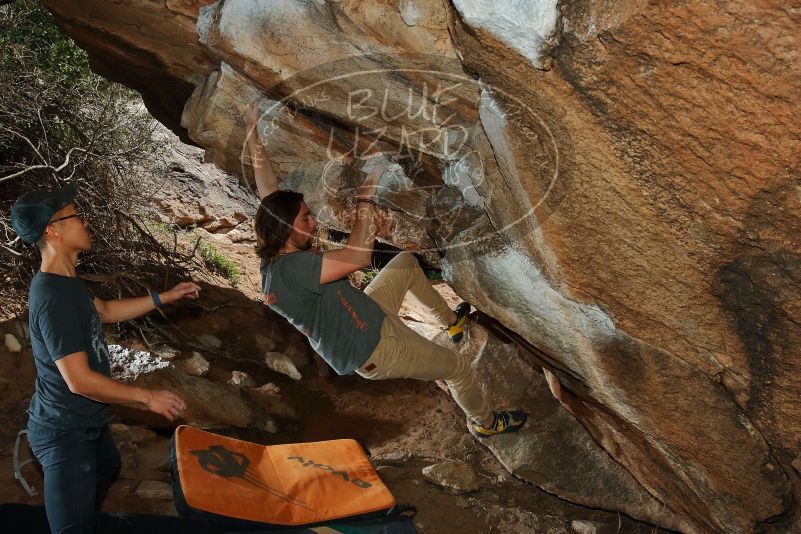 Bouldering in Hueco Tanks on 03/15/2020 with Blue Lizard Climbing and Yoga

Filename: SRM_20200315_1436380.jpg
Aperture: f/8.0
Shutter Speed: 1/250
Body: Canon EOS-1D Mark II
Lens: Canon EF 16-35mm f/2.8 L