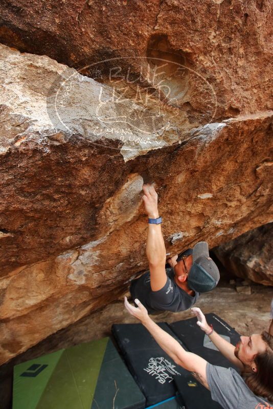 Bouldering in Hueco Tanks on 03/15/2020 with Blue Lizard Climbing and Yoga

Filename: SRM_20200315_1619590.jpg
Aperture: f/5.6
Shutter Speed: 1/250
Body: Canon EOS-1D Mark II
Lens: Canon EF 16-35mm f/2.8 L