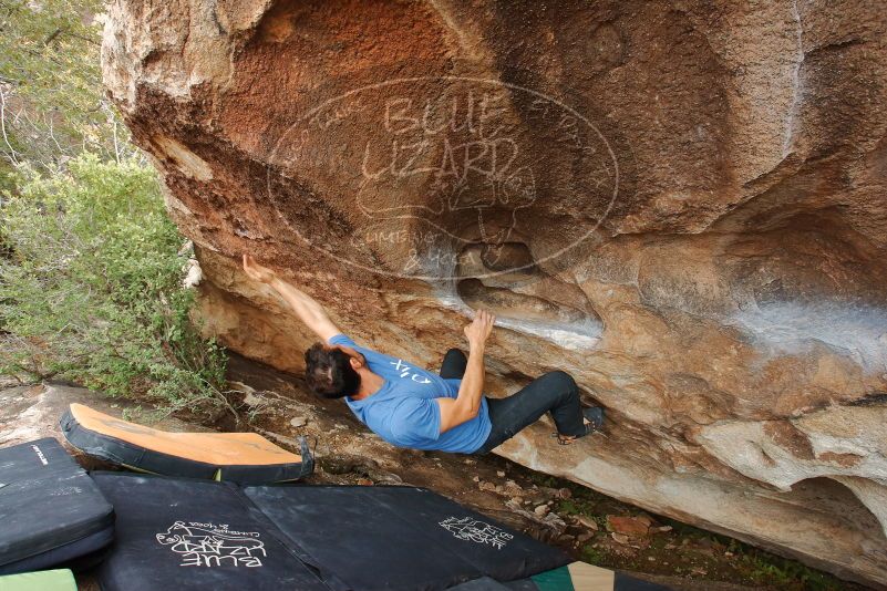 Bouldering in Hueco Tanks on 03/15/2020 with Blue Lizard Climbing and Yoga

Filename: SRM_20200315_1704160.jpg
Aperture: f/7.1
Shutter Speed: 1/250
Body: Canon EOS-1D Mark II
Lens: Canon EF 16-35mm f/2.8 L