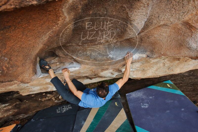 Bouldering in Hueco Tanks on 03/15/2020 with Blue Lizard Climbing and Yoga

Filename: SRM_20200315_1718370.jpg
Aperture: f/5.6
Shutter Speed: 1/250
Body: Canon EOS-1D Mark II
Lens: Canon EF 16-35mm f/2.8 L