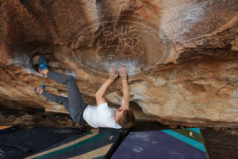 Bouldering in Hueco Tanks on 03/15/2020 with Blue Lizard Climbing and Yoga

Filename: SRM_20200315_1719370.jpg
Aperture: f/6.3
Shutter Speed: 1/250
Body: Canon EOS-1D Mark II
Lens: Canon EF 16-35mm f/2.8 L