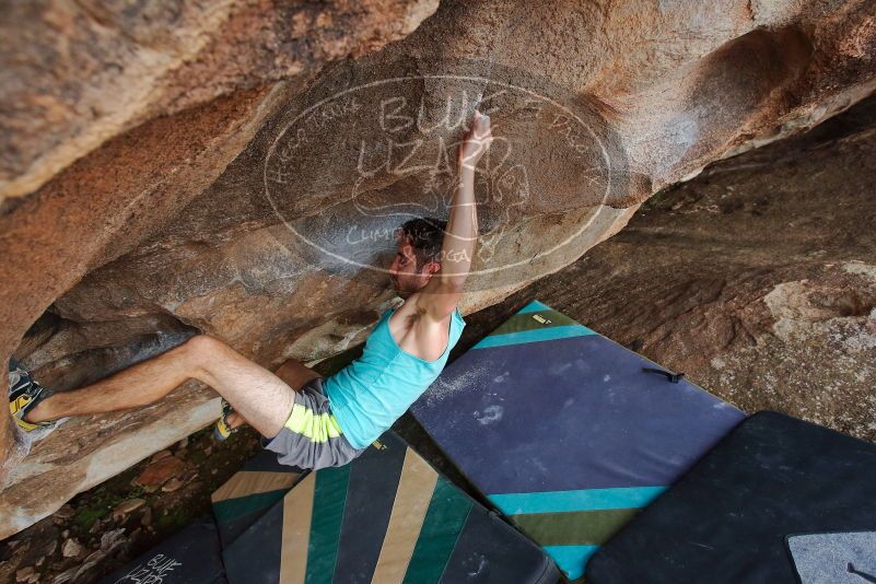 Bouldering in Hueco Tanks on 03/15/2020 with Blue Lizard Climbing and Yoga

Filename: SRM_20200315_1724480.jpg
Aperture: f/5.6
Shutter Speed: 1/250
Body: Canon EOS-1D Mark II
Lens: Canon EF 16-35mm f/2.8 L