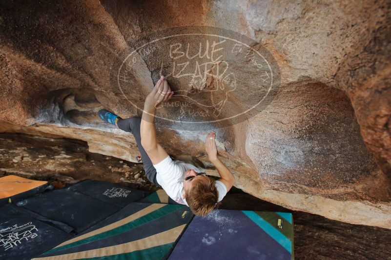 Bouldering in Hueco Tanks on 03/15/2020 with Blue Lizard Climbing and Yoga

Filename: SRM_20200315_1726040.jpg
Aperture: f/5.6
Shutter Speed: 1/250
Body: Canon EOS-1D Mark II
Lens: Canon EF 16-35mm f/2.8 L