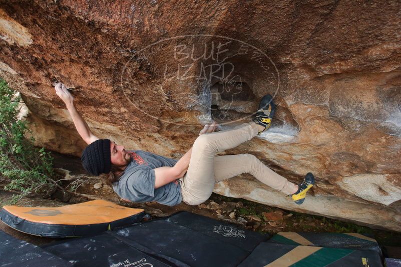 Bouldering in Hueco Tanks on 03/15/2020 with Blue Lizard Climbing and Yoga

Filename: SRM_20200315_1730360.jpg
Aperture: f/6.3
Shutter Speed: 1/250
Body: Canon EOS-1D Mark II
Lens: Canon EF 16-35mm f/2.8 L