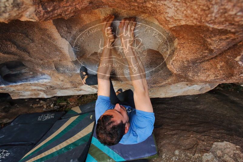 Bouldering in Hueco Tanks on 03/15/2020 with Blue Lizard Climbing and Yoga

Filename: SRM_20200315_1734191.jpg
Aperture: f/5.0
Shutter Speed: 1/320
Body: Canon EOS-1D Mark II
Lens: Canon EF 16-35mm f/2.8 L