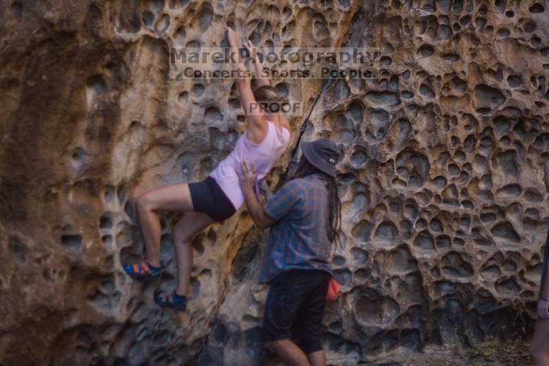 Bouldering in Hueco Tanks on 10/19/2021 with Blue Lizard Climbing and Yoga

Filename: SRM_20211019_1315100.jpg
Aperture: f/1.8
Shutter Speed: 1/500
Body: Canon EOS-1D Mark II
Lens: Canon EF 50mm f/1.8 II