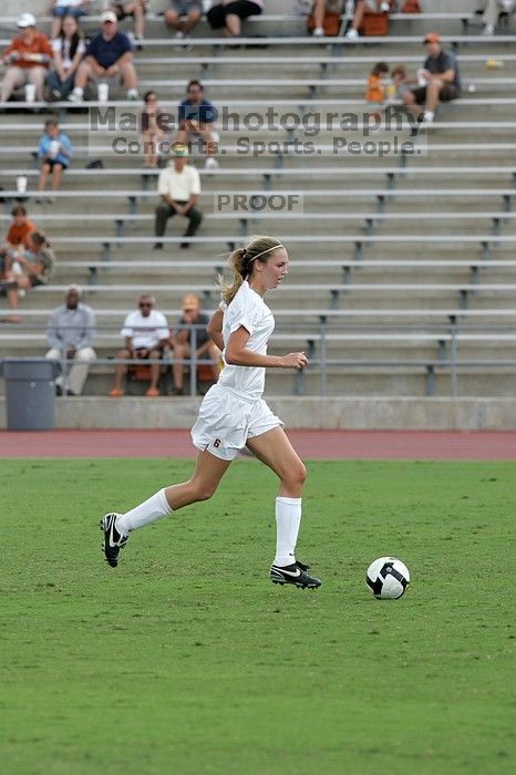 UT freshman Lucy Keith (#6, Midfielder) in the second half.  The University of Texas women's soccer team won 2-1 against the Iowa State Cyclones Sunday afternoon, October 5, 2008.

Filename: SRM_20081005_13073013.jpg
Aperture: f/5.6
Shutter Speed: 1/1250
Body: Canon EOS-1D Mark II
Lens: Canon EF 300mm f/2.8 L IS