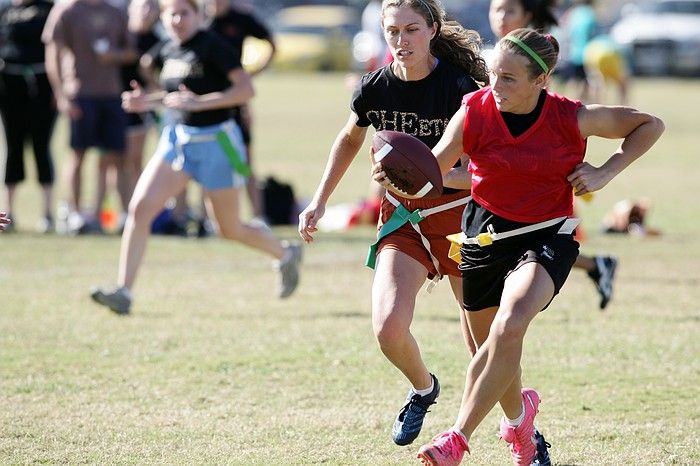 The Cheetahs (chemical engineering team) lost in the Fall 2008 UT flag football intramural championship game on November 9, 2008.

Filename: SRM_20081109_15174025.jpg
Aperture: f/4.0
Shutter Speed: 1/1600
Body: Canon EOS-1D Mark II
Lens: Canon EF 300mm f/2.8 L IS