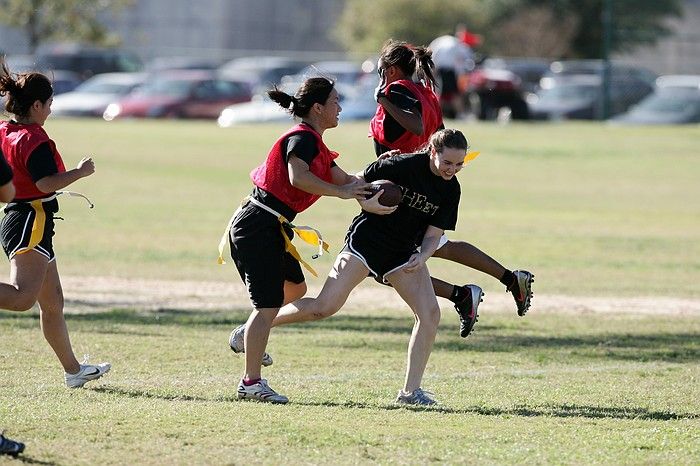 The Cheetahs (chemical engineering team) lost in the Fall 2008 UT flag football intramural championship game on November 9, 2008.

Filename: SRM_20081109_15314629.jpg
Aperture: f/4.0
Shutter Speed: 1/2000
Body: Canon EOS-1D Mark II
Lens: Canon EF 300mm f/2.8 L IS