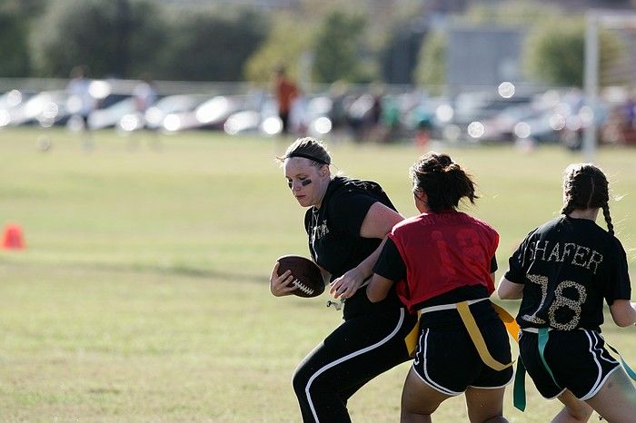 The Cheetahs (chemical engineering team) lost in the Fall 2008 UT flag football intramural championship game on November 9, 2008.

Filename: SRM_20081109_15511601.jpg
Aperture: f/4.0
Shutter Speed: 1/2000
Body: Canon EOS-1D Mark II
Lens: Canon EF 300mm f/2.8 L IS