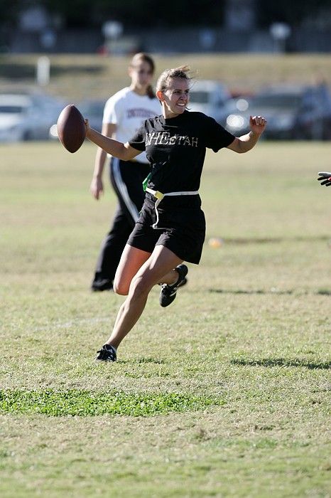 The Cheetahs (chemical engineering team) lost in the Fall 2008 UT flag football intramural championship game on November 9, 2008.

Filename: SRM_20081109_15535033.jpg
Aperture: f/4.0
Shutter Speed: 1/2000
Body: Canon EOS-1D Mark II
Lens: Canon EF 300mm f/2.8 L IS