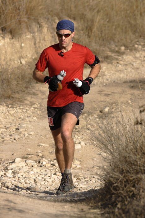 Bandera 25K, 50K, and 100K trail race in Bandera, TX on Saturday, January 10, 2009.

Filename: SRM_20090110_09491482.jpg
Aperture: f/5.6
Shutter Speed: 1/400
Body: Canon EOS-1D Mark II
Lens: Canon EF 300mm f/2.8 L IS