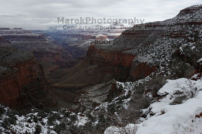 Hike up the Bright Angel trail from Indian Gardens campground, while backpacking the Grand Canyon, on Sunday, January 4, 2009.

Filename: SRM_20090104_10163090.JPG
Aperture: f/11.0
Shutter Speed: 1/100
Body: Canon EOS-1D Mark II
Lens: Canon EF 16-35mm f/2.8 L