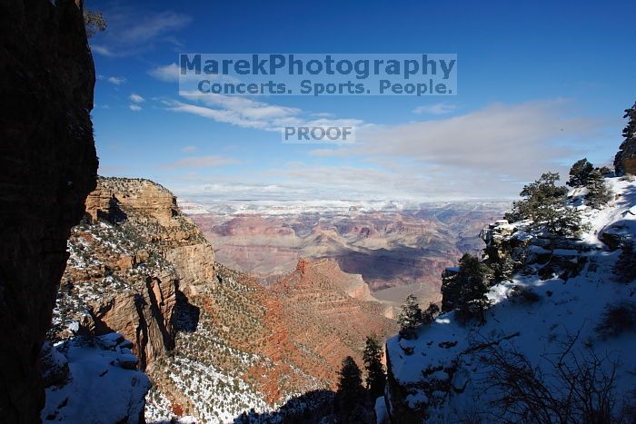 Hike up the Bright Angel trail from Indian Gardens campground, while backpacking the Grand Canyon, on Sunday, January 4, 2009.

Filename: SRM_20090104_12561367.JPG
Aperture: f/16.0
Shutter Speed: 1/80
Body: Canon EOS-1D Mark II
Lens: Canon EF 16-35mm f/2.8 L