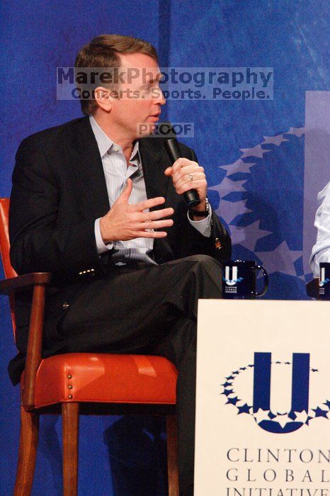 Paul Bell, president of Dell Global Public, at the opening plenary session of the CGIU meeting.  Day one of the 2nd Annual Clinton Global Initiative University (CGIU) meeting was held at The University of Texas at Austin, Friday, February 13, 2009.

Filename: SRM_20090213_17191748.jpg
Aperture: f/5.6
Shutter Speed: 1/200
Body: Canon EOS-1D Mark II
Lens: Canon EF 300mm f/2.8 L IS