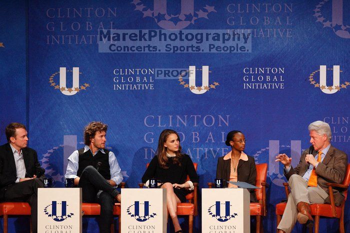 Day one of the 2nd Annual Clinton Global Initiative University (CGIU) meeting was held at The University of Texas at Austin, Friday, February 13, 2009.

Filename: SRM_20090213_17251722.jpg
Aperture: f/4.0
Shutter Speed: 1/320
Body: Canon EOS-1D Mark II
Lens: Canon EF 300mm f/2.8 L IS